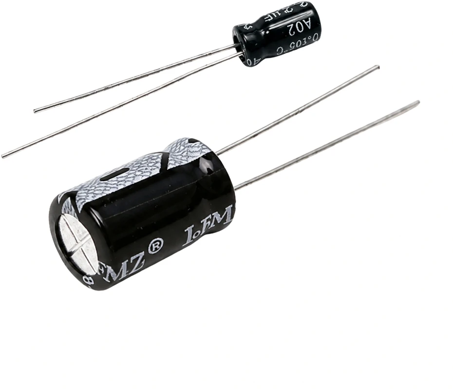 Elektrolitinių kondensatorių rinkinys - 120 vnt, - 12 reikšmių tipų