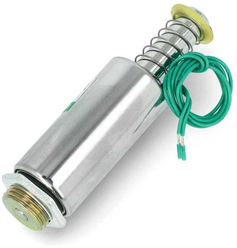 12V stumiantis elektromagnetas su spyruokle