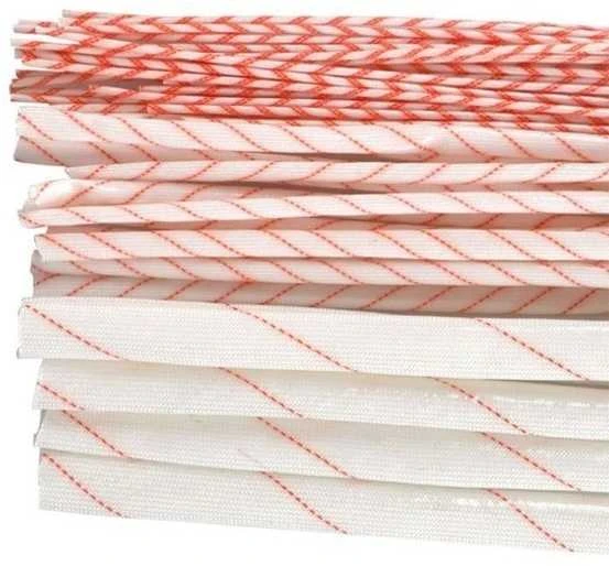 Oem Elektros izoliacinis apvalkalas 4 mm - stiklo pluoštas - Vielos pynė - 1 metras