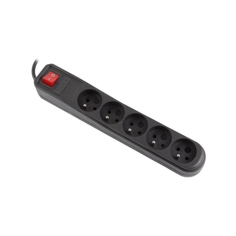 Armac NATEC NSP-0475 Natec Surge protector 5 sockets (IEC CONNECTOR) 1.5m, juodas