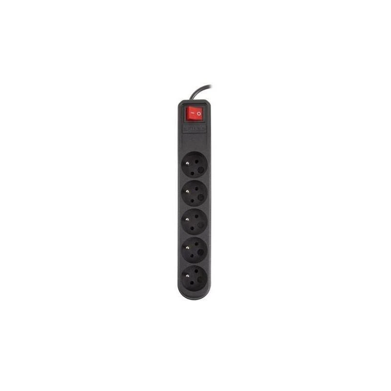 Armac NATEC NSP-0475 Natec Surge protector 5 sockets (IEC CONNECTOR) 1.5m, juodas