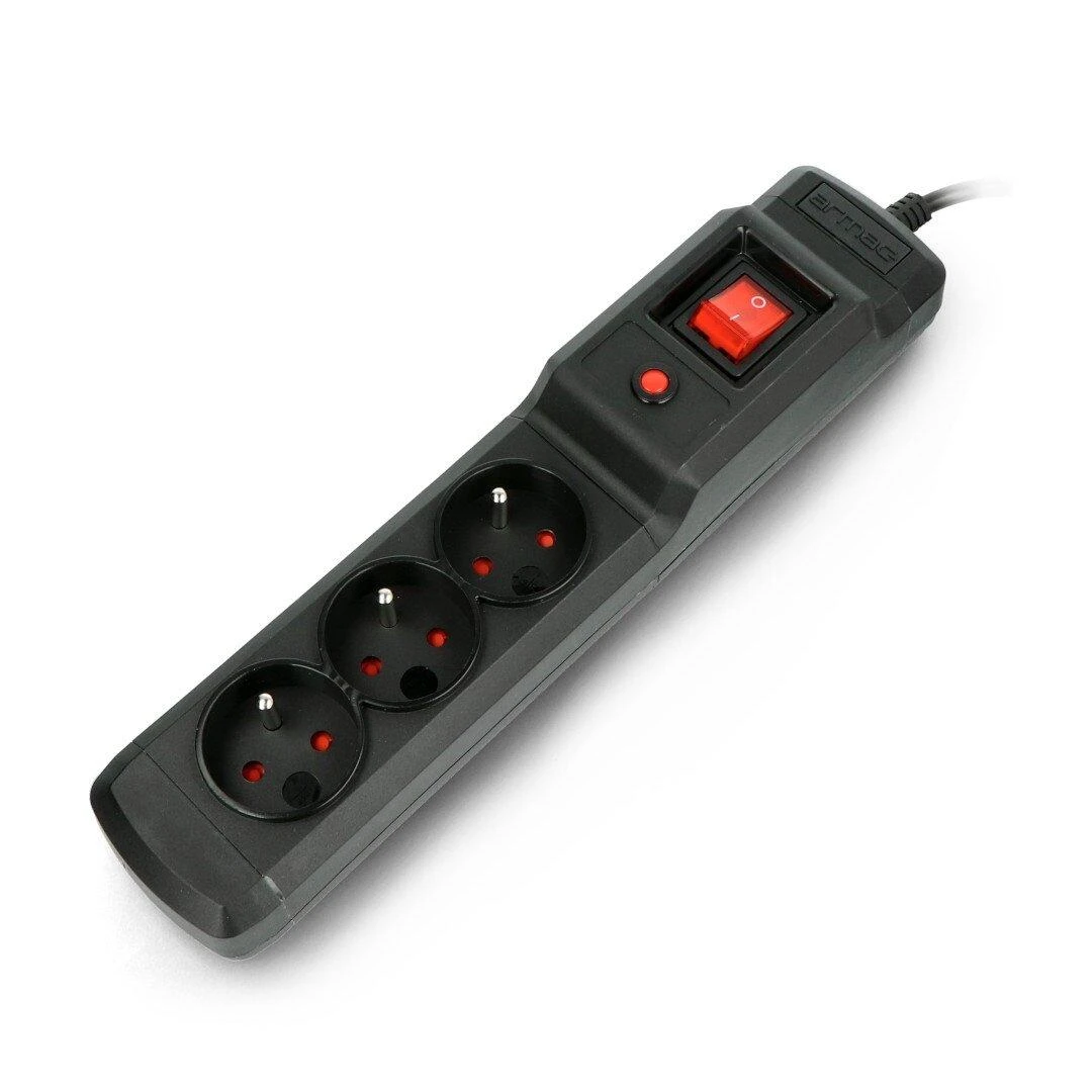 ARMAC M3/25/CZ Armac Surge Protection MULTI M3 (3 lizdai) 2.5m juodas