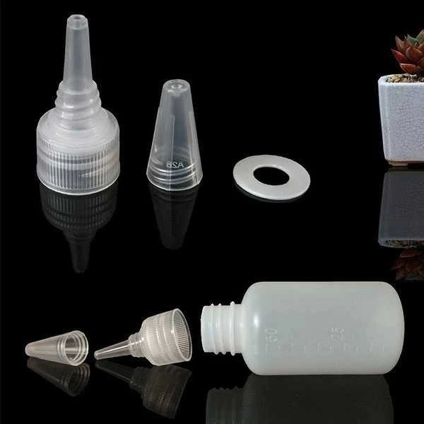 ESD buteliukas 50ml su priedais