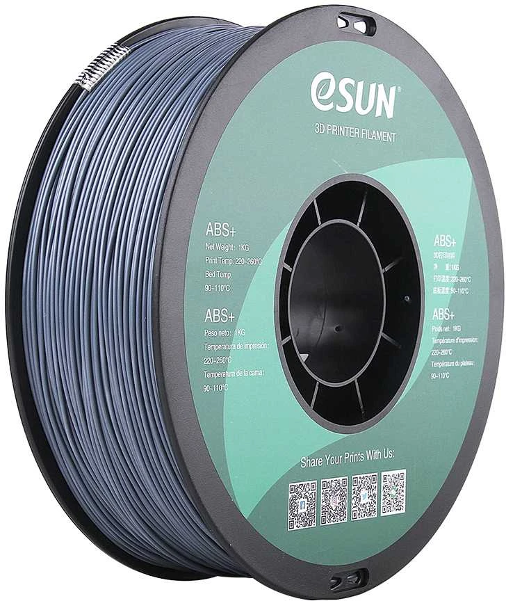 eSun ABS+ plastikas 1kg 1.75mm - Pilkas
