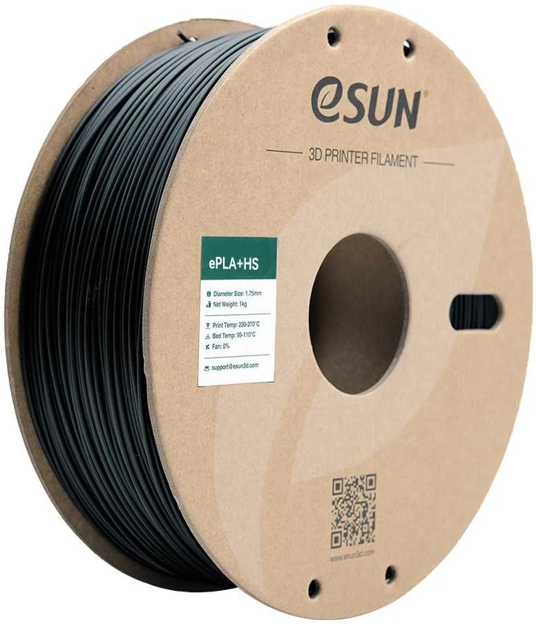 eSun ABS+ plastikas 1kg 1.75mm - Pilkas