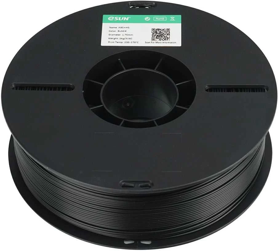 eSUN ABS-HT 1.75mm ritė su technine etikete