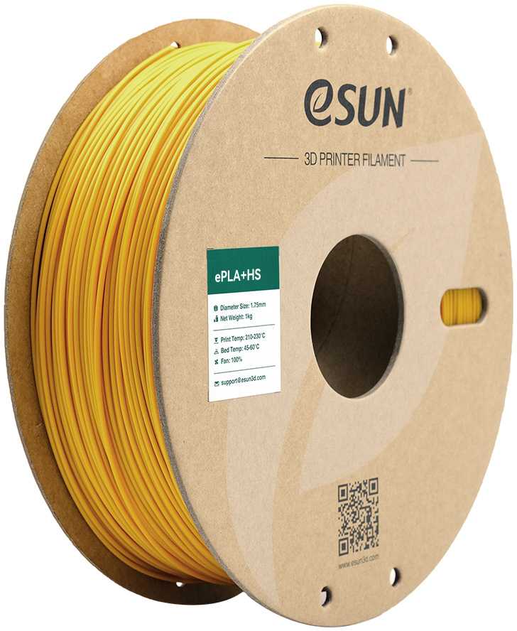 eSun ePLA + HIGH SPEED 1kg 1.75mm - Geltona