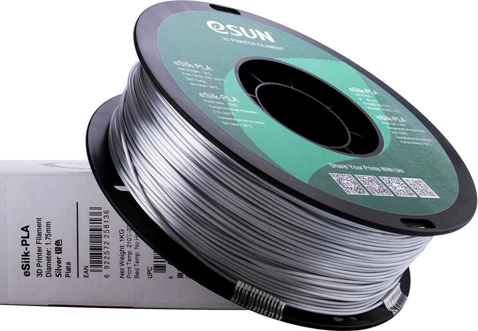 eSun ePLA-Silk plastikas 1kg 1.75mm - Copper