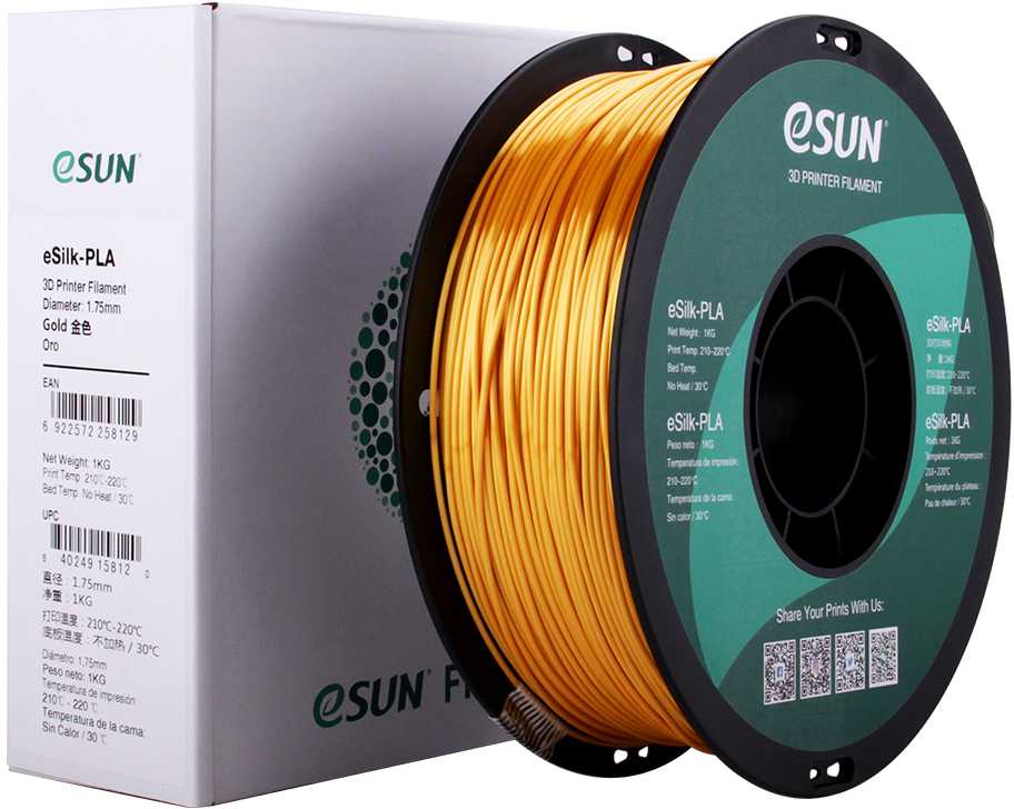 eSun PETG 1kg 1.75mm - Solid Mėlyna