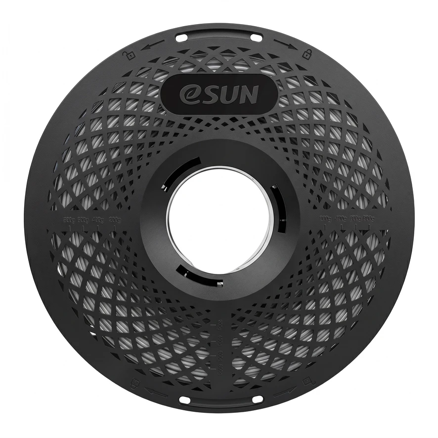 eSUN PETG-Basic plastikas 1kg 1.75mm - Sidabrinis