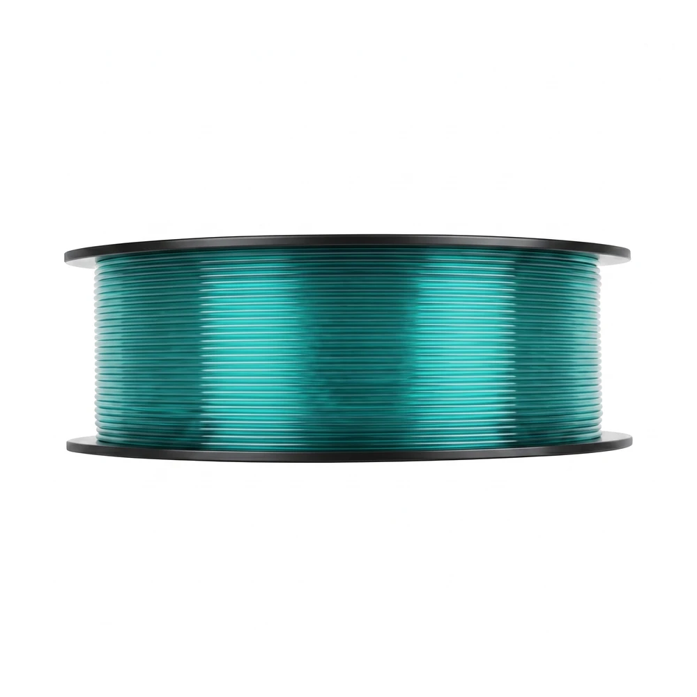 eSUN PETG-Basic plastikas 1kg 1.75mm - Translucent Light Žalias