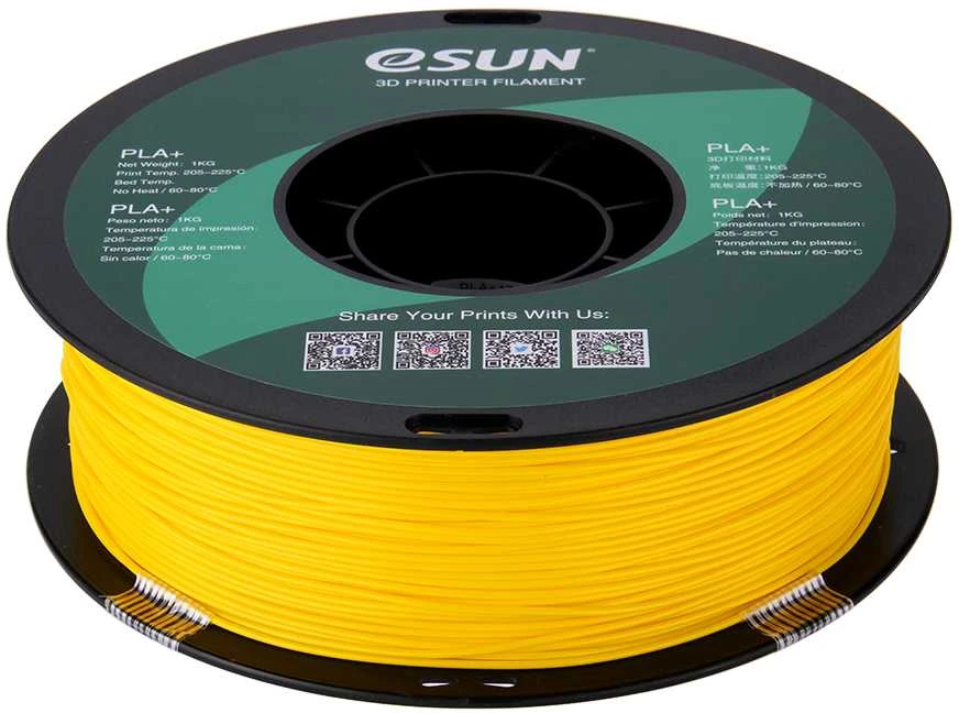 eSun PLA+ 1kg 1.75mm - Oranžinis