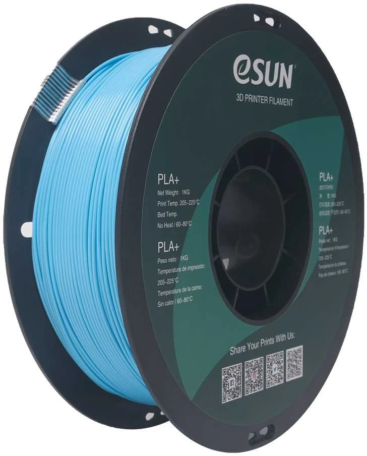 eSun PLA+ 1kg 1.75mm - Space Mėlyna