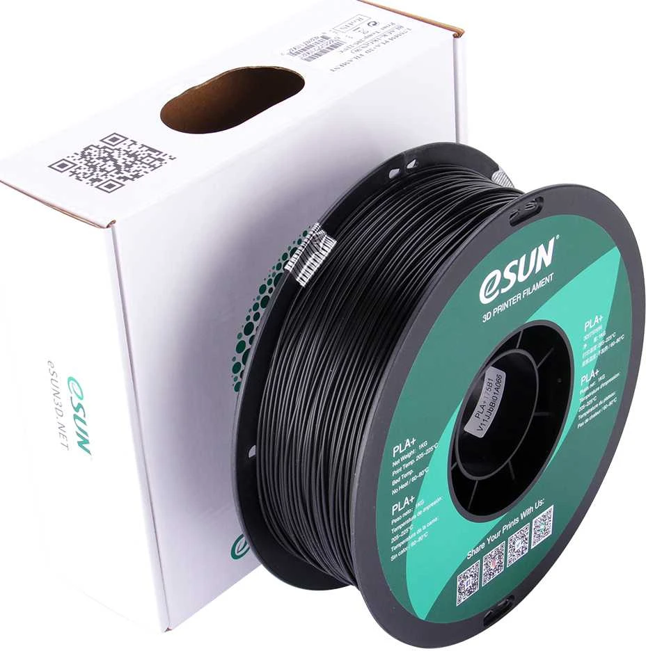 eSun PLA+ 1kg 1.75mm - Geltona
