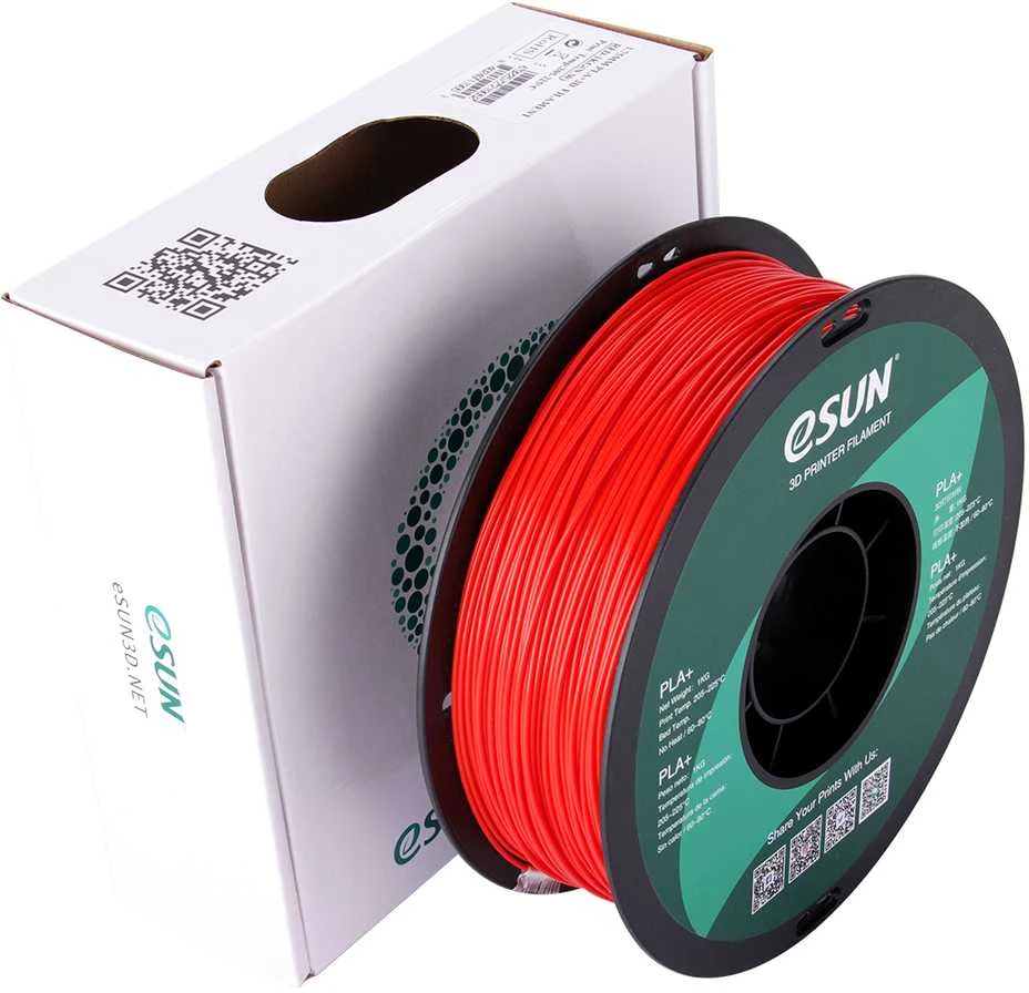 eSun PLA+ 1kg 1.75mm - Geltona