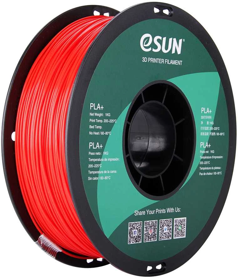 eSun PLA+ 1kg 1.75mm - Geltona