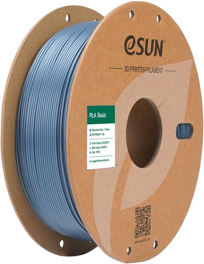 eSUN PLA-Basic 1.75mm 1kg - Pilkas