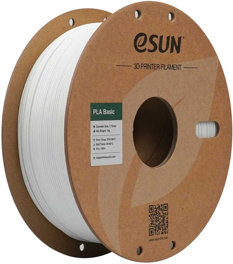 eSUN PLA-Basic 1.75mm 1kg - Baltas
