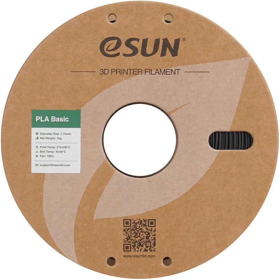 eSUN PLA-Basic 1.75mm 1kg - Pilkas