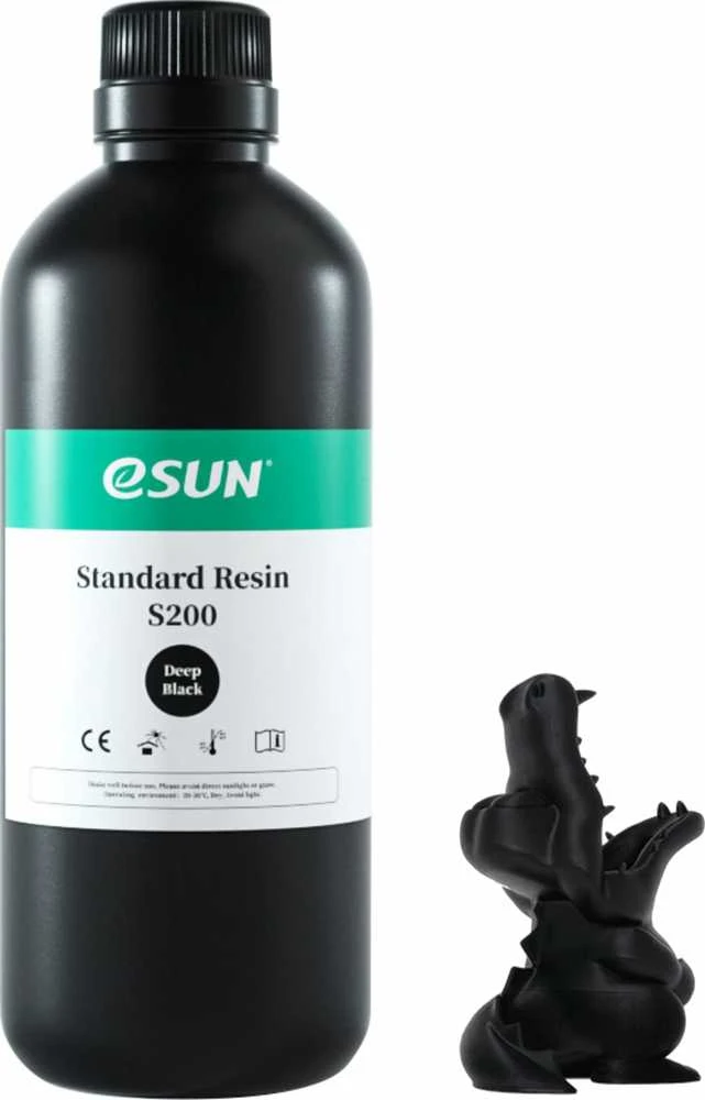 eSun S200 Standart derva 1kg - Deep Juodas