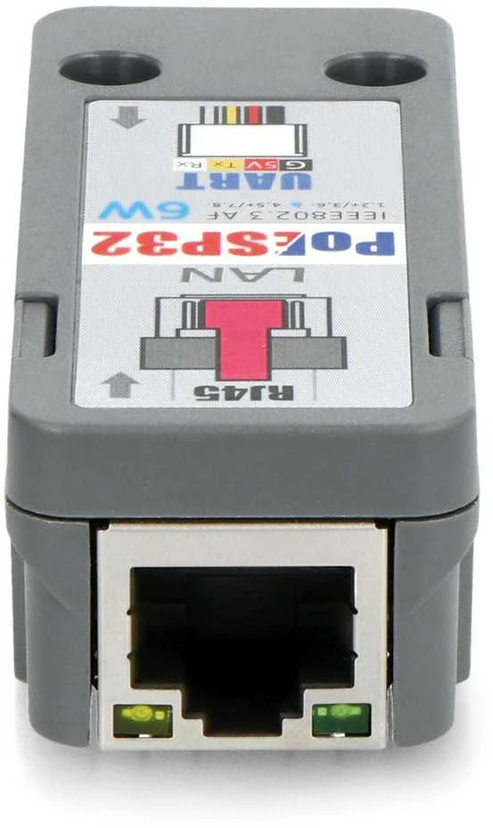 Ethernet ryšio modulis su PoE prievadu - ESP32 - M5Stack kūrimo modulių išplėtimo blokas