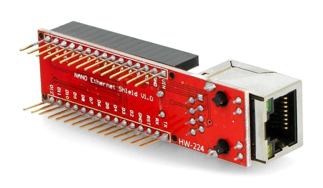 Oem Ethernet tinklo modulio priedėlis v1.0, skirtas Arduino Nano