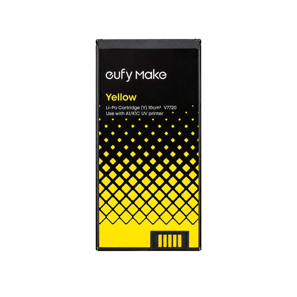 Eufymake UV rašalo kasetė (CMYKWG) UV spausdintuvui - UV Ink Cartridge (Y)