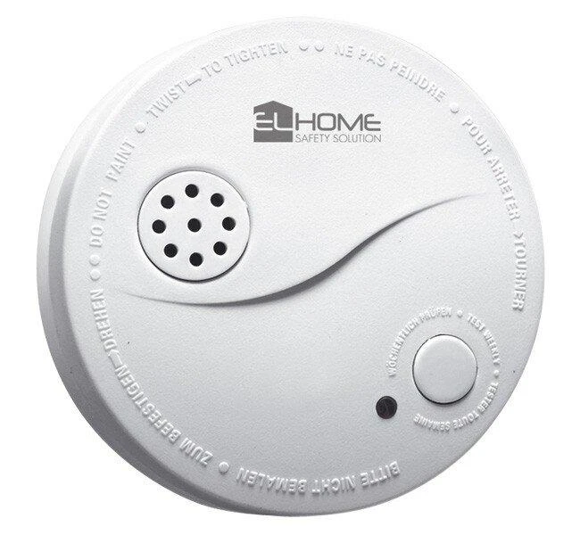 Eura-tech EL Home SD-11B8 - optinis dūmų detektorius 9V