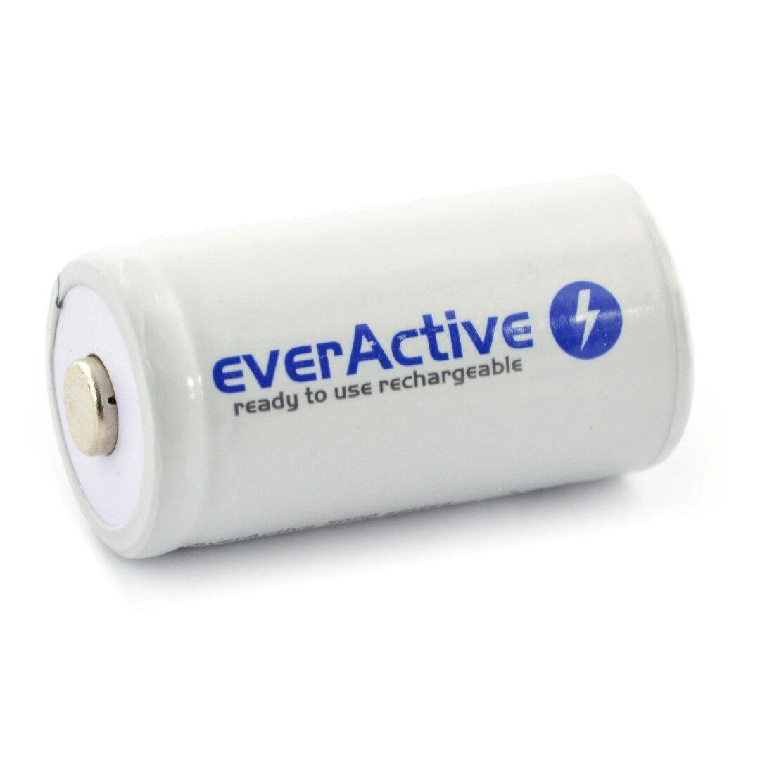 EverActive R14 C tipo baterija su mėlynu logotipu
