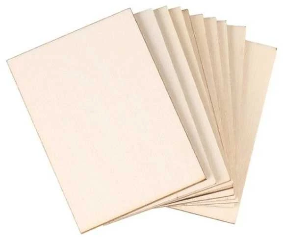 Oem Fanera 1.5 mm 100x100 mm - 2 vnt - Drožimo ir lazerinio pjaustymo lentelė - Formatka