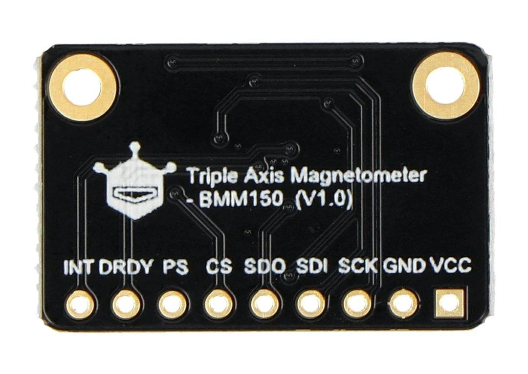 BMM150 magnetometro modulis su kontaktų žymėjimu