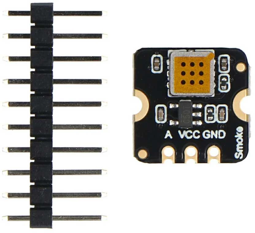 Fermion MEMS dūmų jutiklio modulis su kaiščių juosta