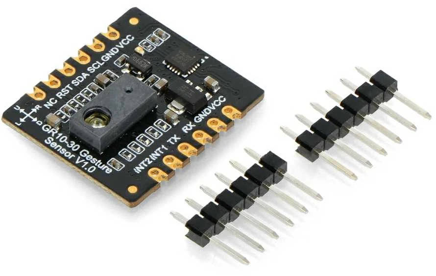 Fermion - GR10-30 gestų atpažinimo jutiklis - UART/I2C - DFRobot SEN0543