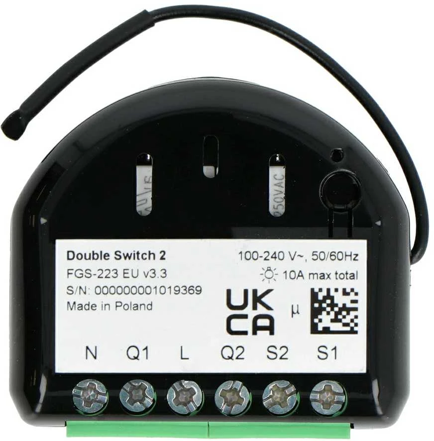 Fibaro Double Switch 2 Z-Wave