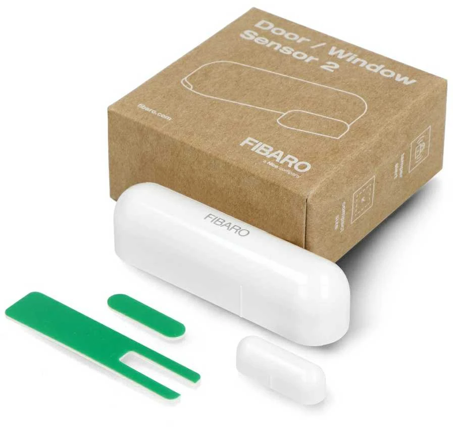 Fibaro | 2 durų/langų jutiklis | Z-Wave | Baltas