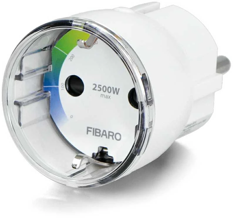 Fibaro | Sieninis kištukas | Z-Wave | Baltas