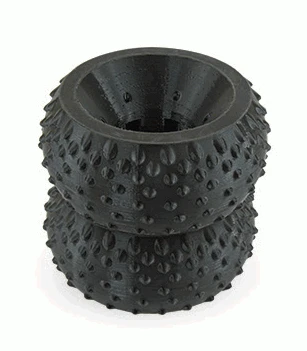 Fiberlogy 3D plastikas FiberFlex 40D 1.75mm 0.5kg – Juodas