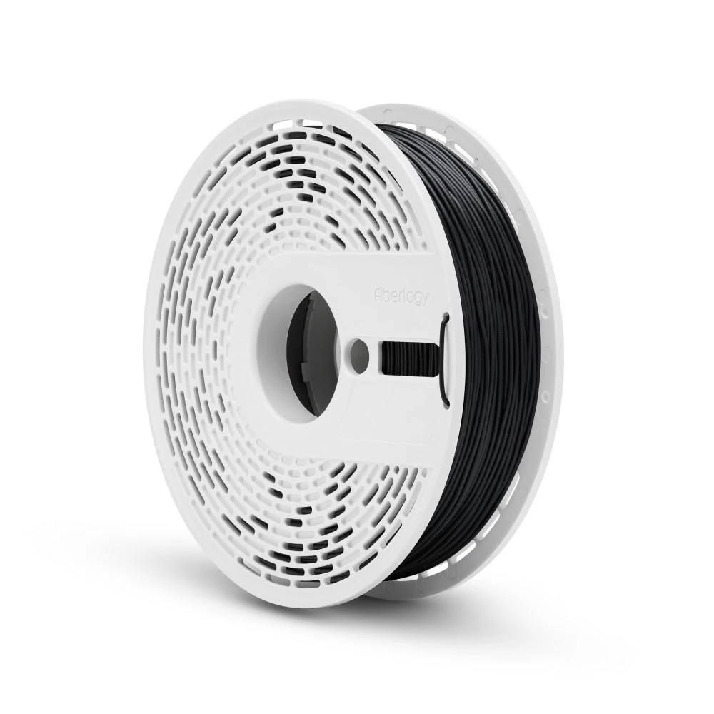 Fiberlogy 3D plastikas FiberFlex 40D 1.75mm 0.5kg – Juodas