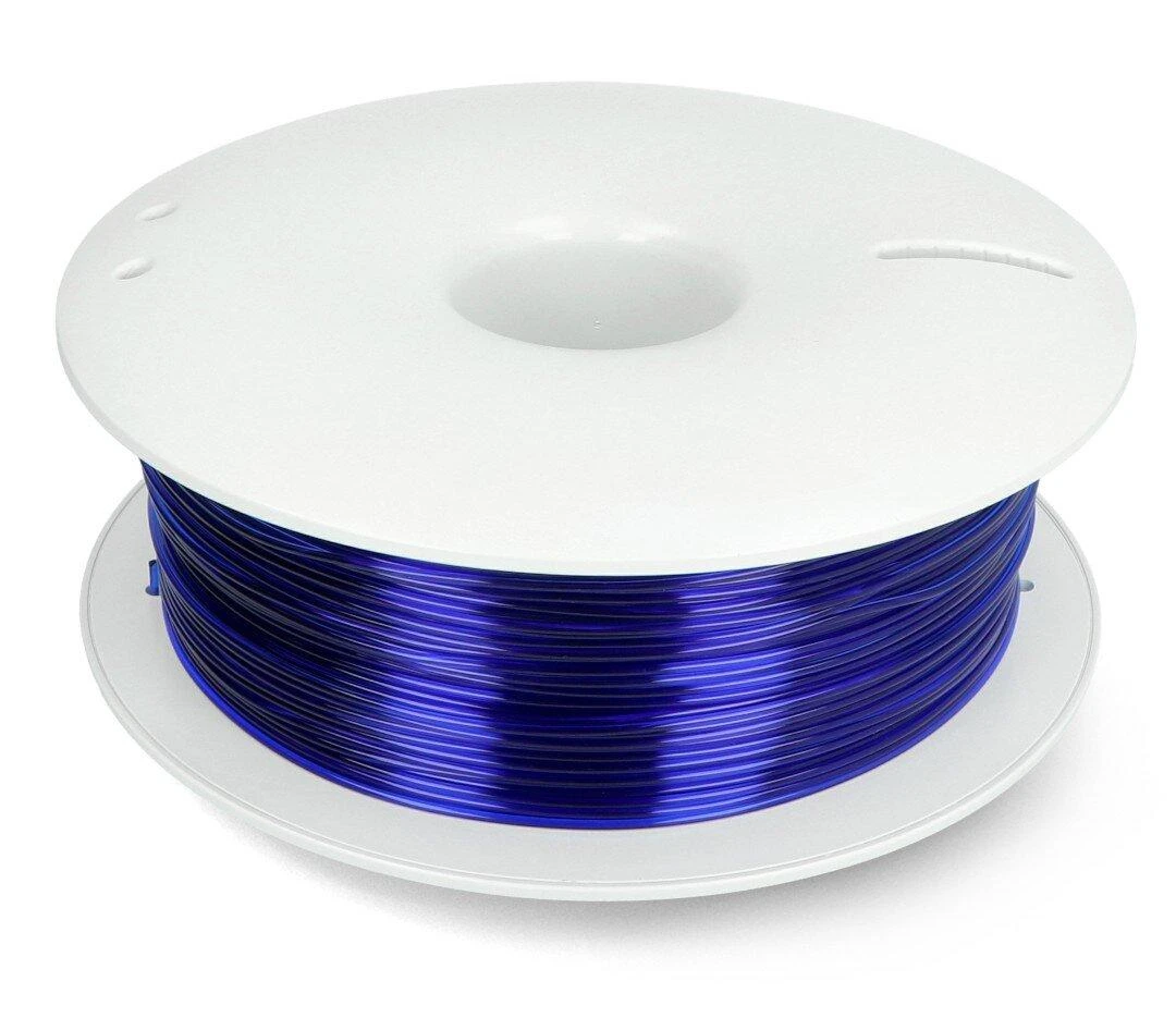 Fiberlogy Easy PETG Transparent Navy 1.75mm siūlų ritė