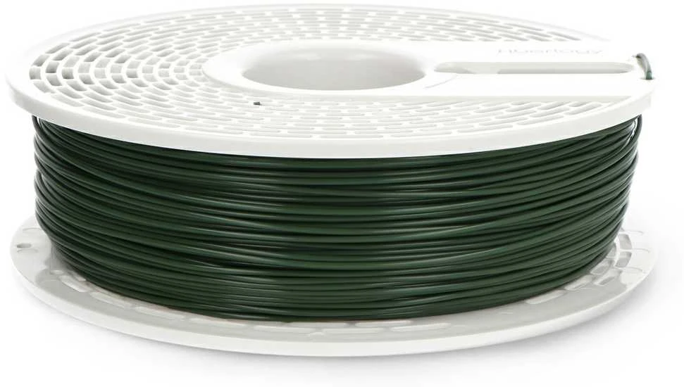Army žalios spalvos Fiberlogy PLA gija ritėje