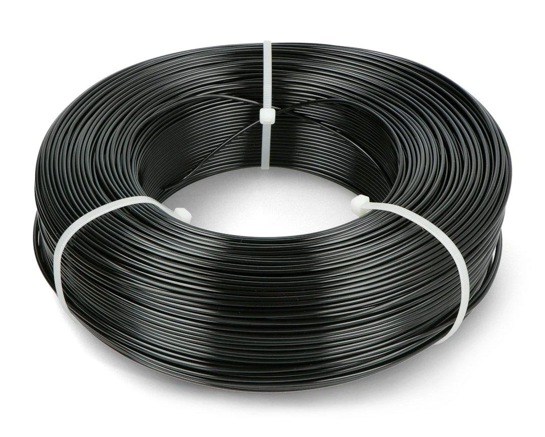 Fiberlogy Refill R PLA gija – antracito spalvos pluoštas