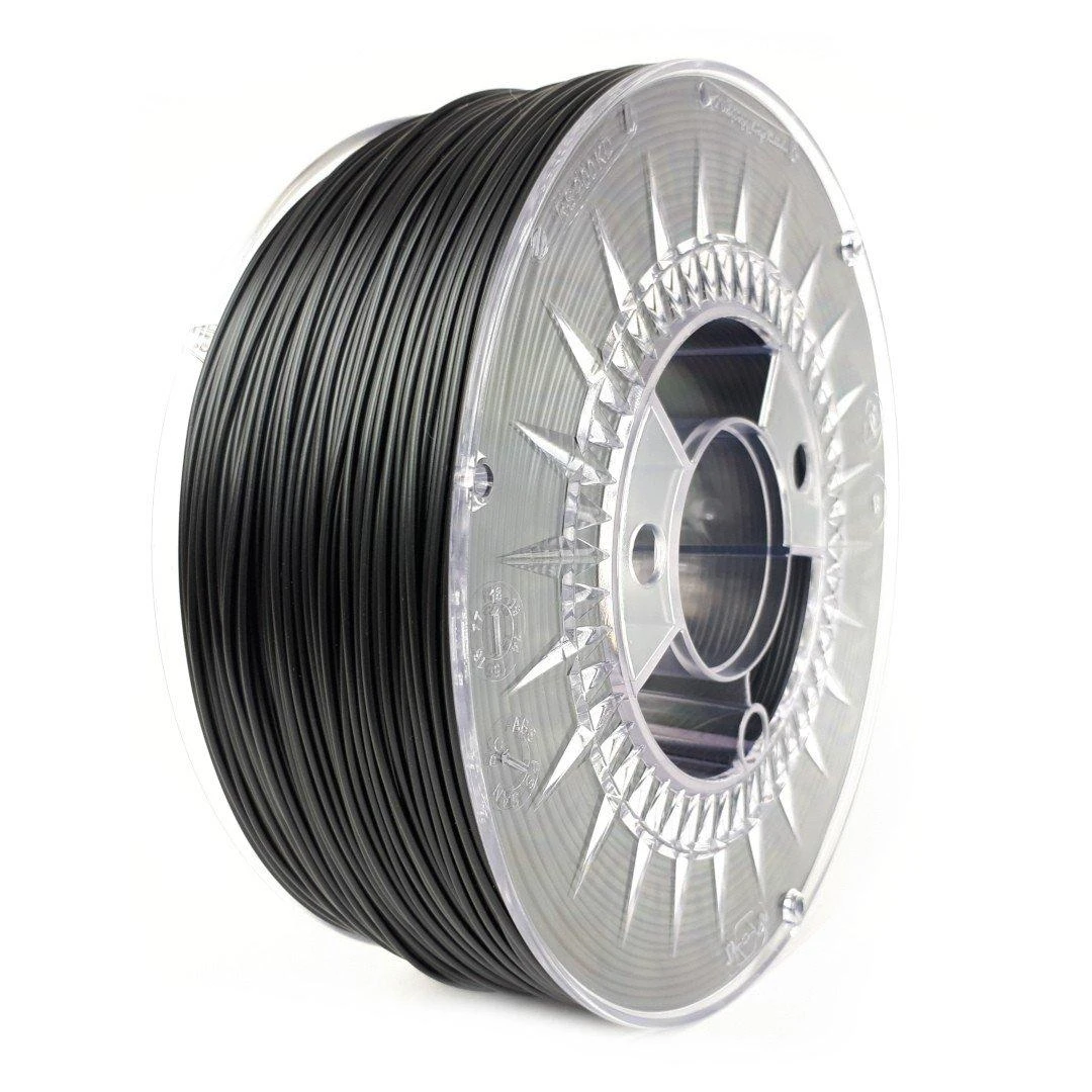 Devil Design HIPS 1.75mm juodas plastikas ritei