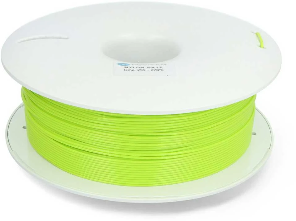 Nylon PA12 šviesiai žalias plastikinis siūlas ritėje