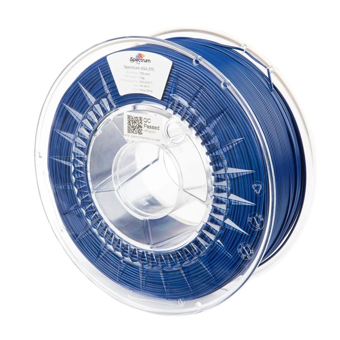 Spectrum ASA 1.75mm mėlynas filamentas ritėje