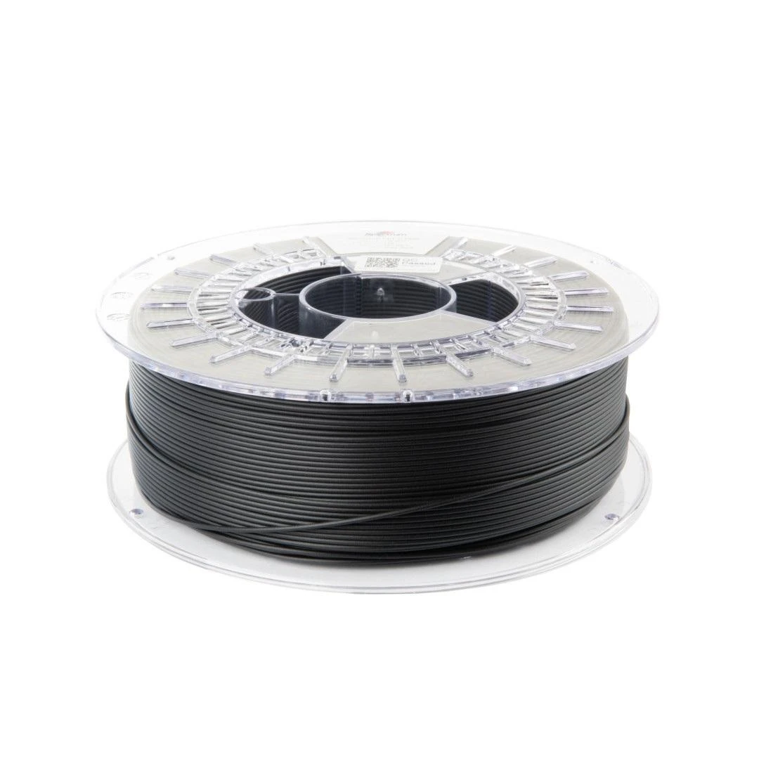 Juodas matinis PET-G siūlas 1kg ritei