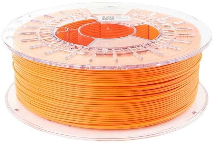 Oranžinis PET-G 1.75mm matinis 3D siūlas riteje