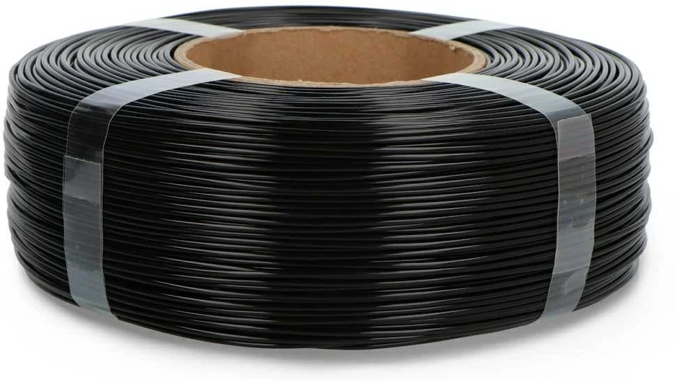 Spectrum Refill PLA juodas plastikas ritėje