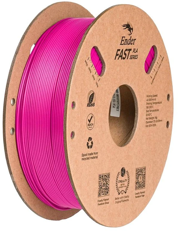 Filamentas Creality Ender Fast PLA 1.75mm 1kg – violetinė