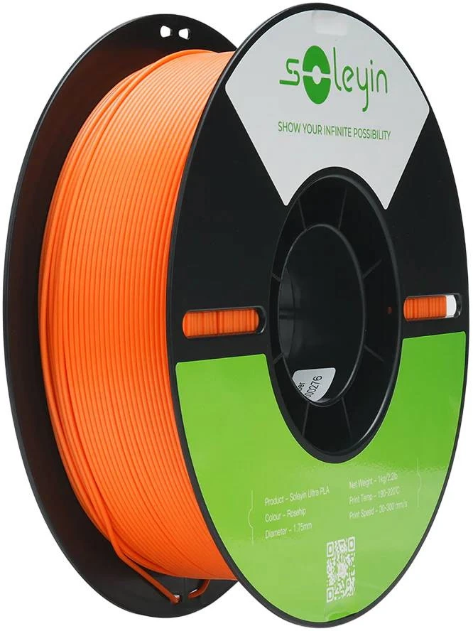 Filamentas Creality Soleyin Ultra PLA 1.75mm 1kg – Erškėtuogių spalvos