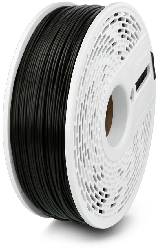 3D plastikas Easy PLA juoda 1.75mm 0.85kg Fiberlogy